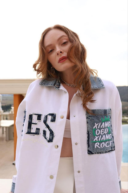 Yes Pembe Bomber Ceket - 6