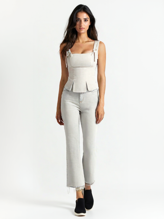 Soft Sculpt Askılı Crop Top